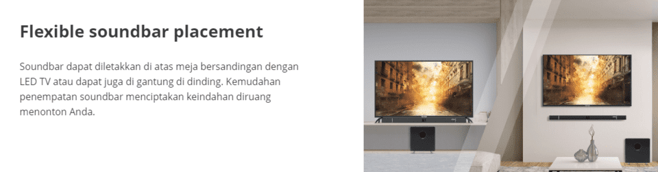 cinemax soundbar 43