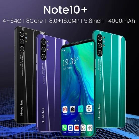 Ready Pony Hp Murah Note10 Ram 4gb Rom 64gb 5 8 Inch Android Smartphone Baru Handphone Bahasa Indonesia Ready Oversea Shipping Xiaomi Samsung Realme