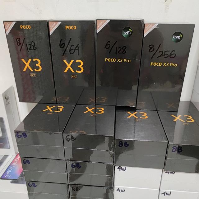 NEW XIAOMI POCO X3 NFC 8+128GB X3 PRO 8+256GB Garansi