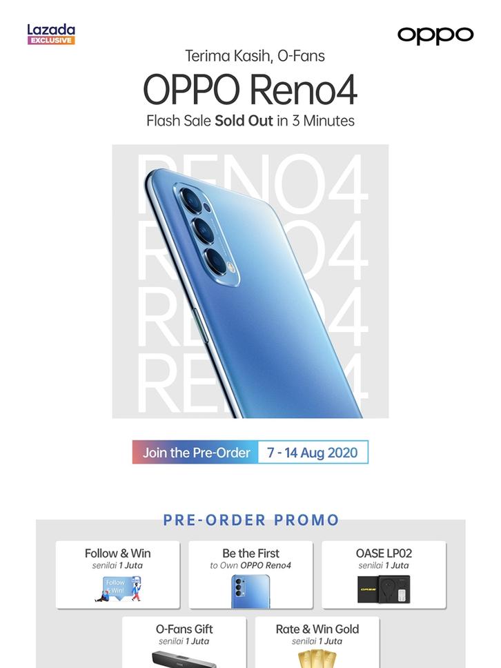Oppo Reno 4 Space Black 8gb 128gb 30w Vooc 4 0 48mp Quad Camera