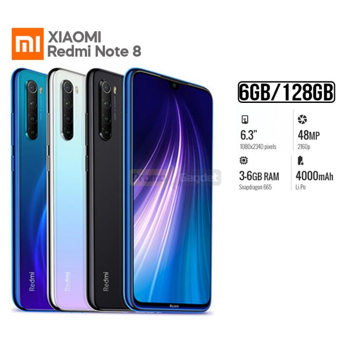 Xiaomi Redmi Note 8 6gb 128gb Garansi Resmi Xiaomi Redmi Note 8 6gb 128gb Garansi Resmi