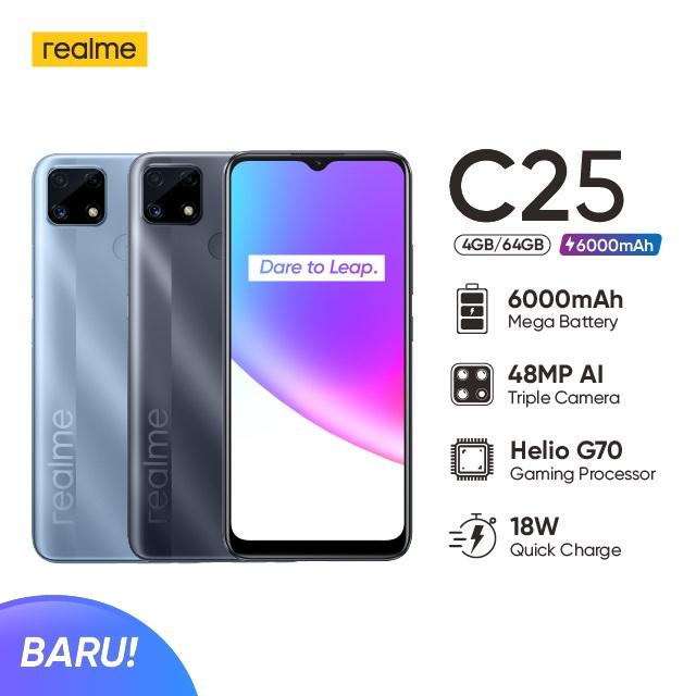 Terlaris Siap Kirim Realme C25 Realme C21 Realme C20 Garansi Resmi 100 Original